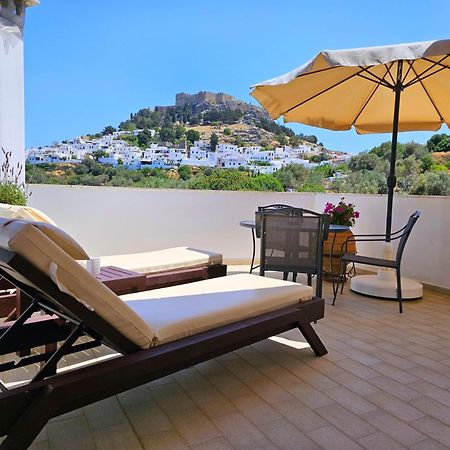 Galini View Apartments Lindos Exteriér fotografie