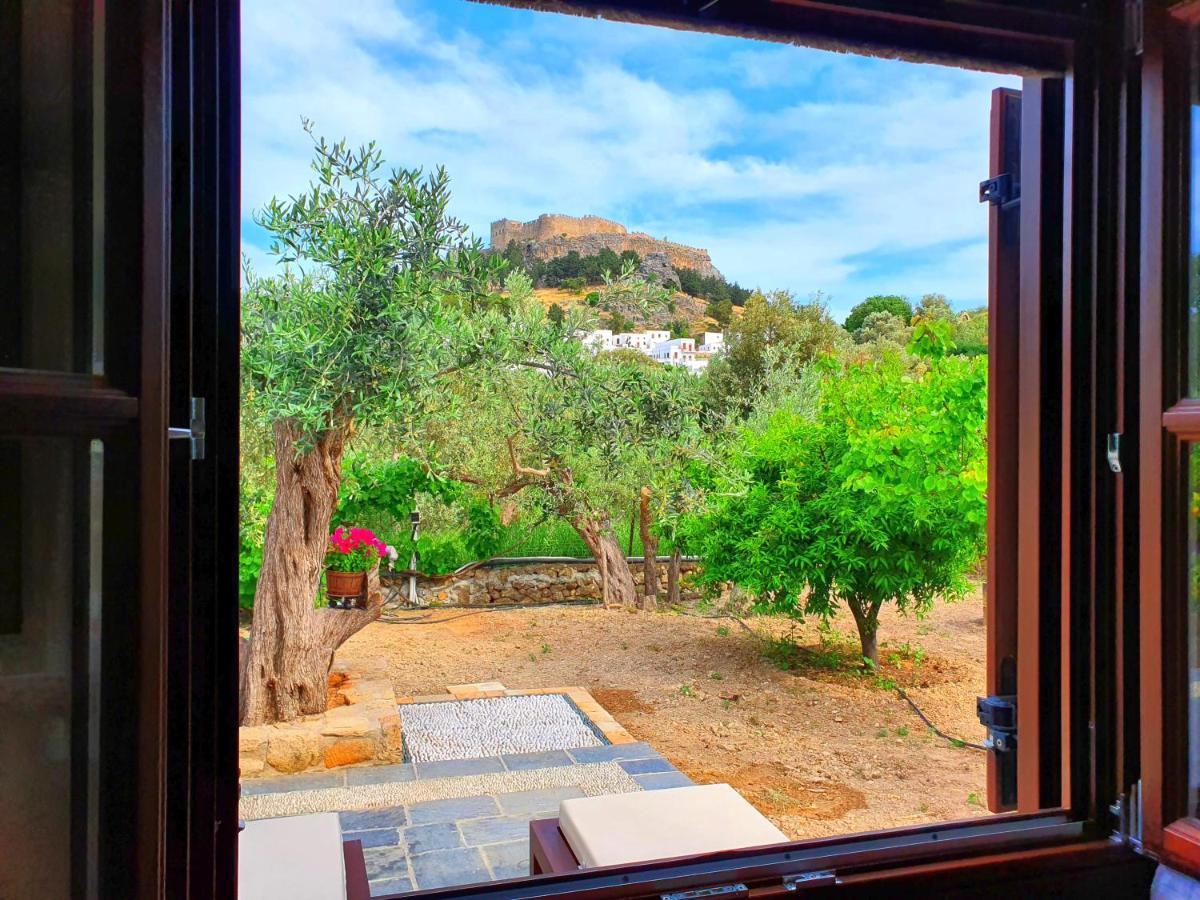 Galini View Apartments Lindos Exteriér fotografie