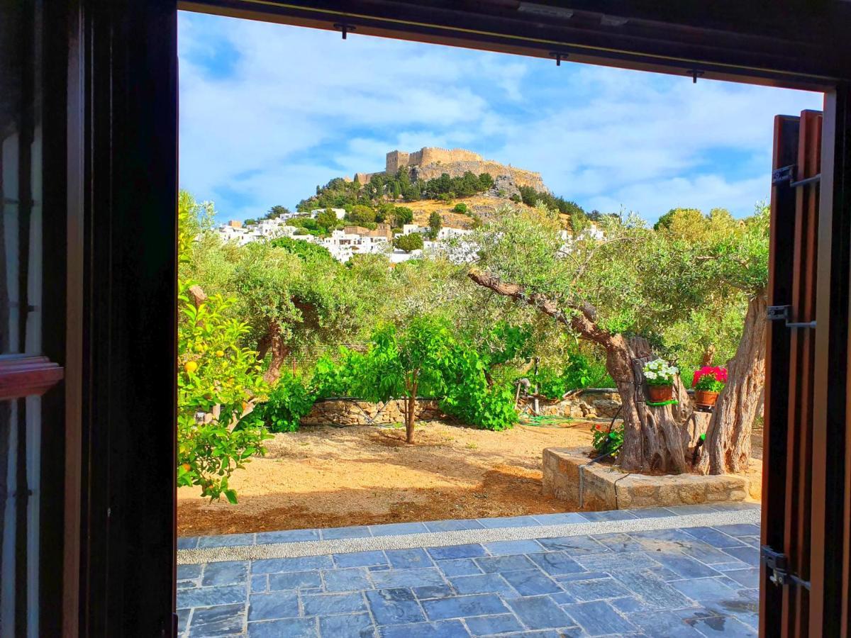 Galini View Apartments Lindos Exteriér fotografie