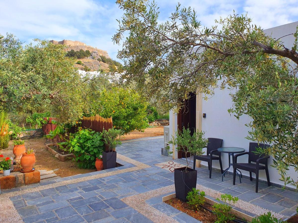 Galini View Apartments Lindos Exteriér fotografie
