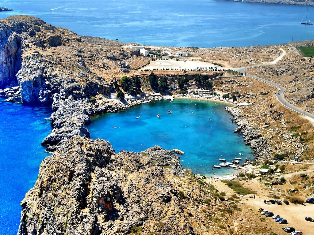Galini View Apartments Lindos Exteriér fotografie