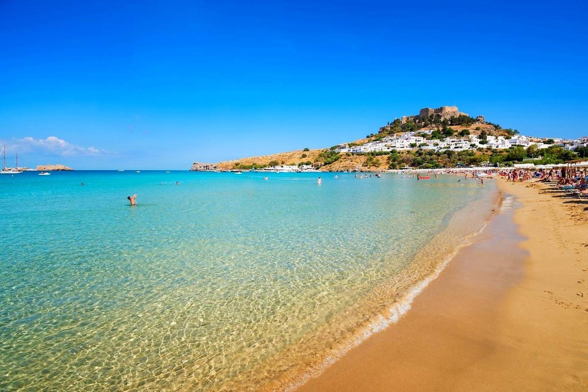 Galini View Apartments Lindos Exteriér fotografie