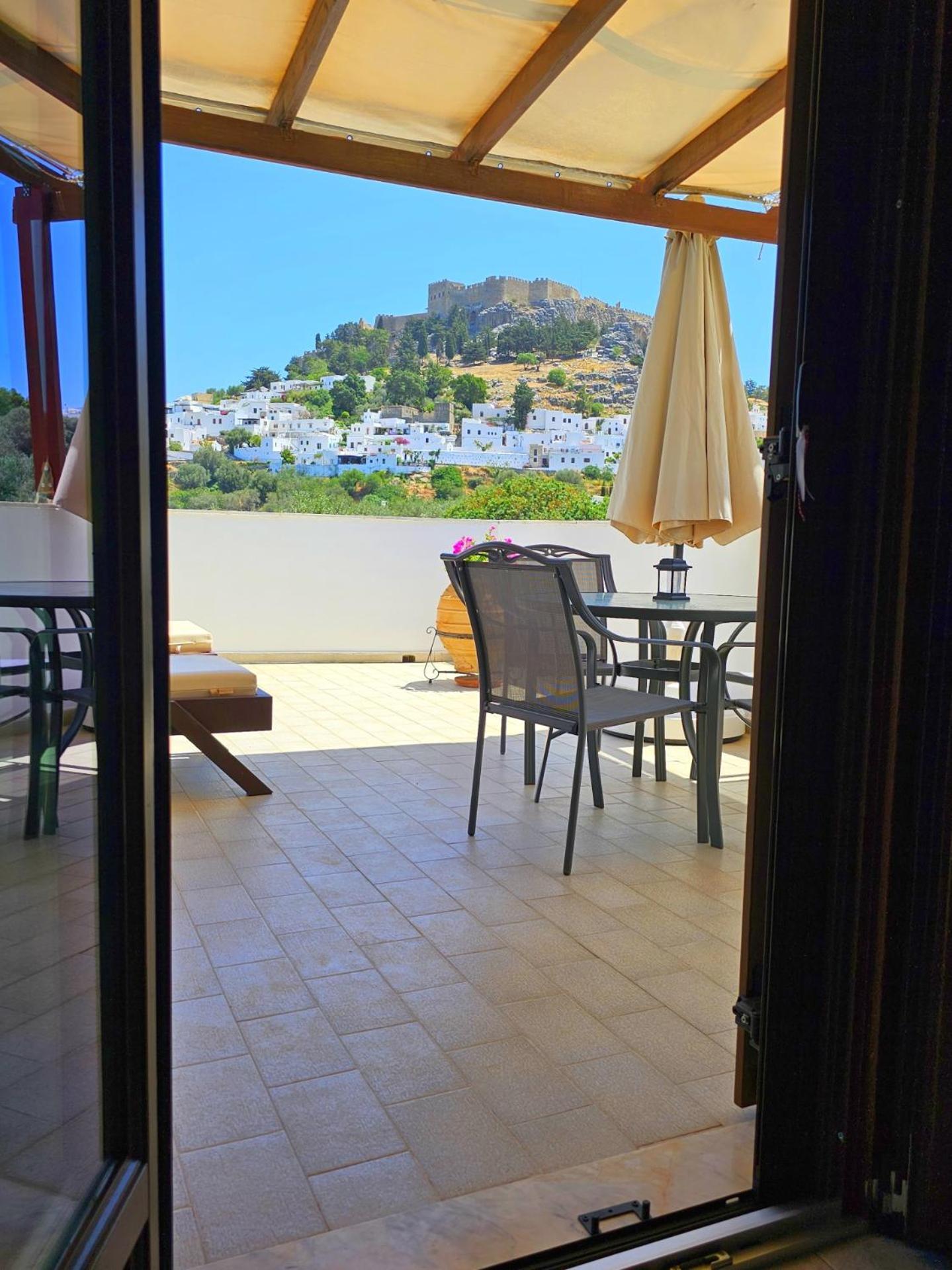 Galini View Apartments Lindos Exteriér fotografie