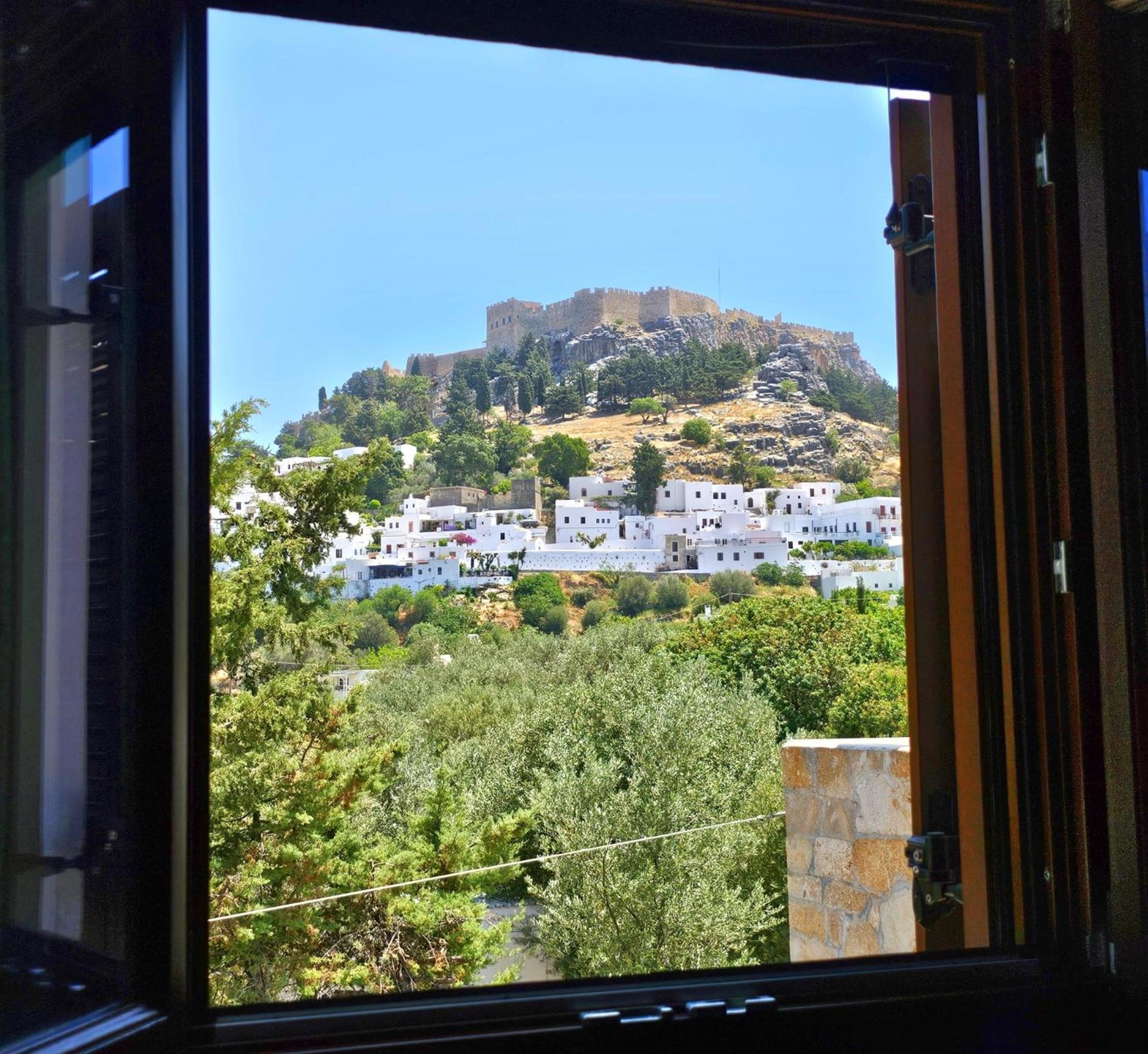 Galini View Apartments Lindos Exteriér fotografie