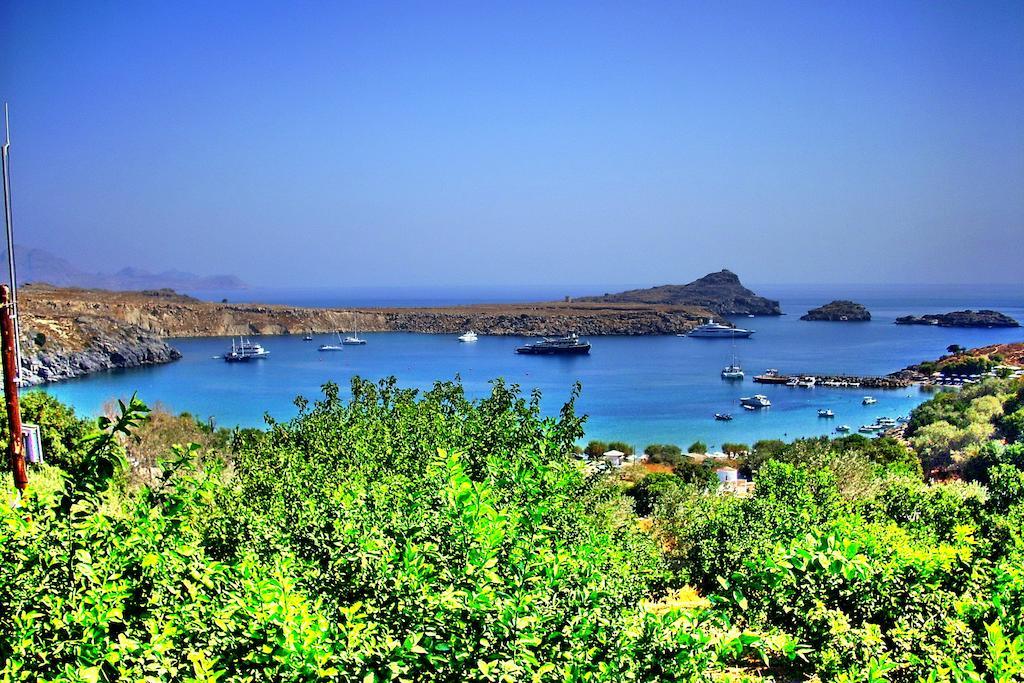 Galini View Apartments Lindos Exteriér fotografie